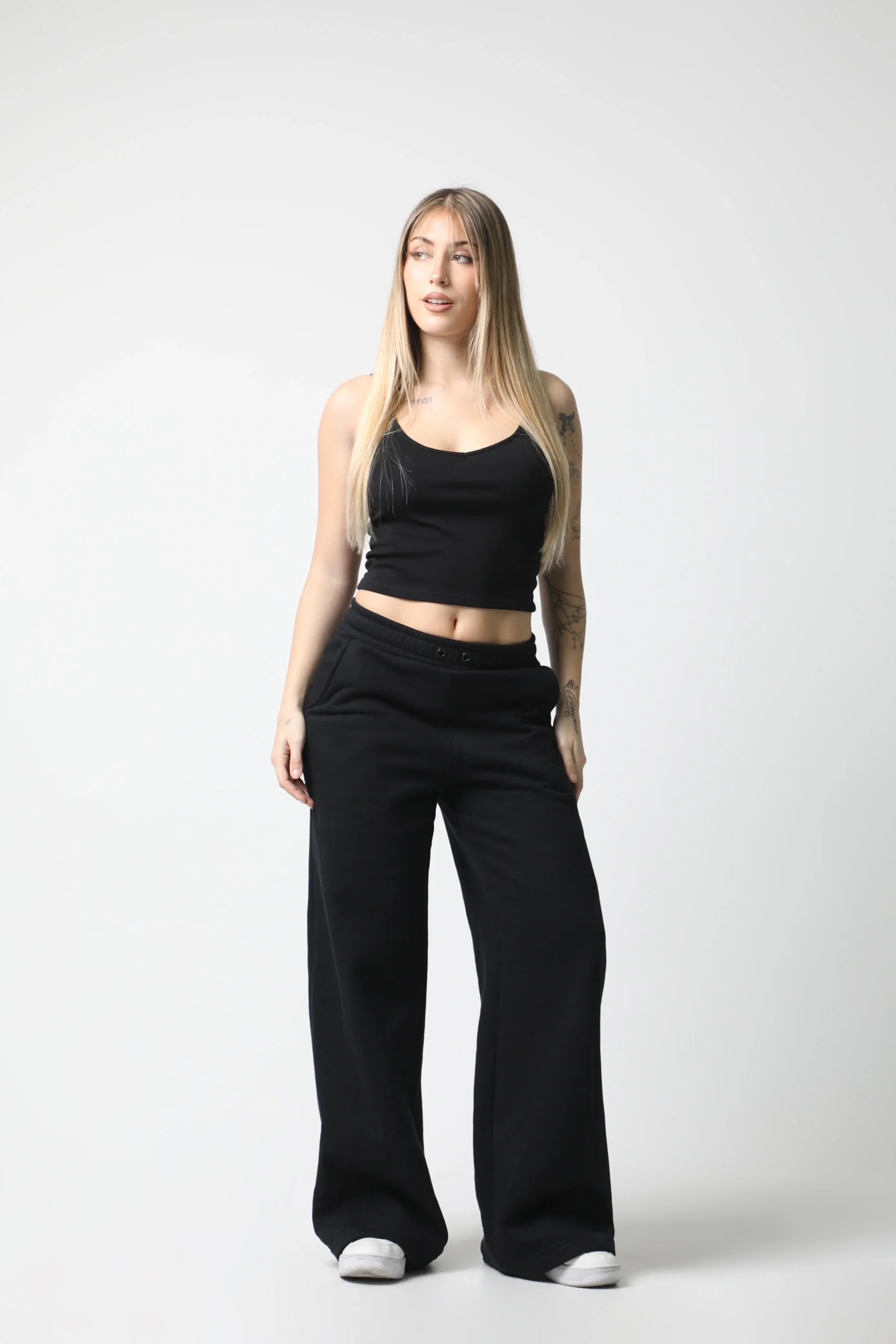 Straight Leg Valorie Sonne (Negro)